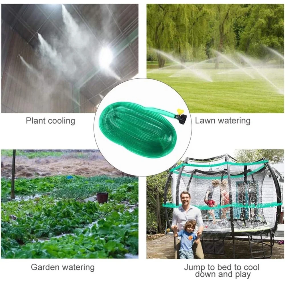 39FT Trampoline Water Sprinkler Summer Outdoor Waterpark or gardening